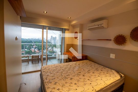 Quarto  de apartamento para alugar com 1 quarto, 49m² em Brooklin, São Paulo