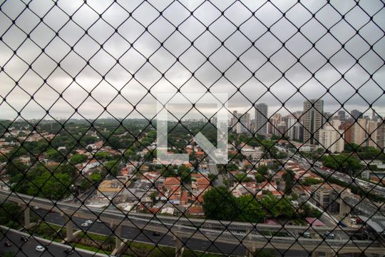 Terraço - Vista de apartamento para alugar com 1 quarto, 49m² em Brooklin, São Paulo