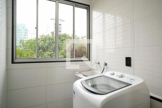 Área de Serviço de apartamento para alugar com 1 quarto, 48m² em Barcelona, São Caetano do Sul