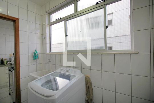 Área de Serviço de apartamento à venda com 4 quartos, 170m² em Fernão Dias, Belo Horizonte
