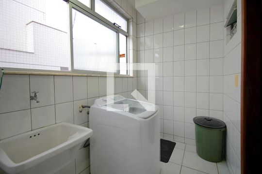 Área de Serviço de apartamento à venda com 4 quartos, 170m² em Fernão Dias, Belo Horizonte