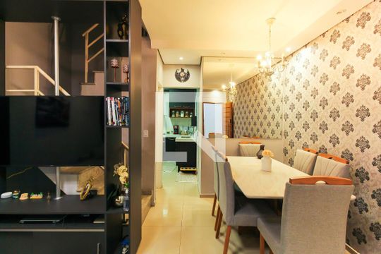Sala de casa de condomínio à venda com 2 quartos, 103m² em Mooca, São Paulo