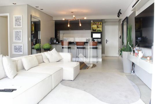 Sala de apartamento à venda com 1 quarto, 89m² em Santana, São Paulo