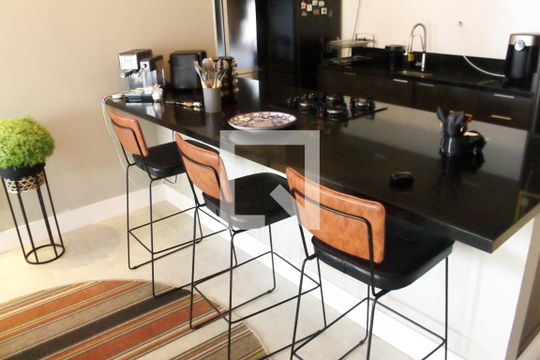 Cozinha de apartamento à venda com 1 quarto, 89m² em Santana, São Paulo