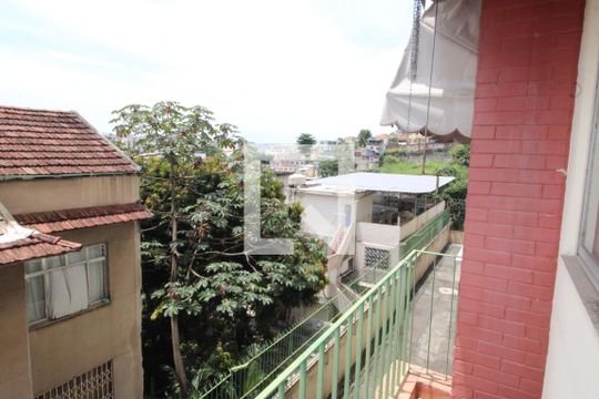 Varanda da Sala de apartamento para alugar com 1 quarto, 48m² em Méier, Rio de Janeiro