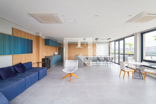 Área comum - Salão de festas de apartamento à venda com 1 quarto, 30m² em Sumaré, São Paulo