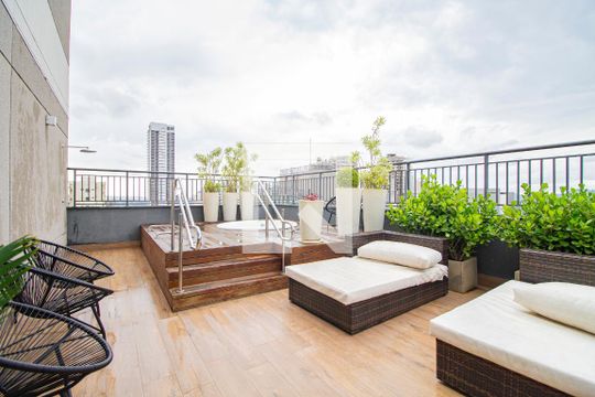 Área comum - Rooftop de apartamento à venda com 1 quarto, 30m² em Sumaré, São Paulo