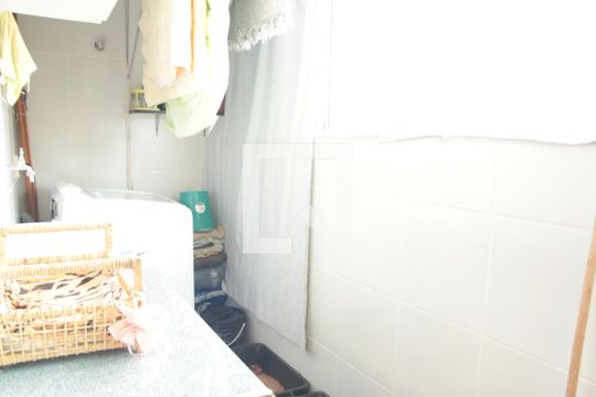 area de serviço de apartamento à venda com 3 quartos, 130m² em Castelo, Belo Horizonte