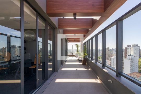 Area Comum de kitnet/studio à venda com 1 quarto, 32m² em Petrópolis, Porto Alegre