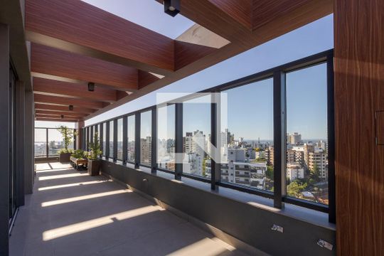Area Comum de kitnet/studio à venda com 1 quarto, 29m² em Petrópolis, Porto Alegre