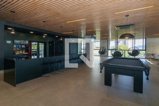 Sala de Jogos de kitnet/studio à venda com 1 quarto, 29m² em Petrópolis, Porto Alegre
