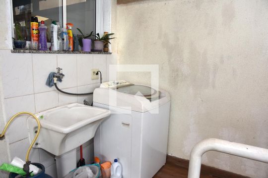 Área de Serviço de casa de condomínio à venda com 3 quartos, 117m² em Vila Campo Grande, São Paulo