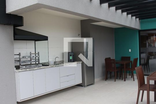 Área comum - Churrasqueira de kitnet/studio para alugar com 1 quarto, 28m² em Jardim São Paulo, São Paulo