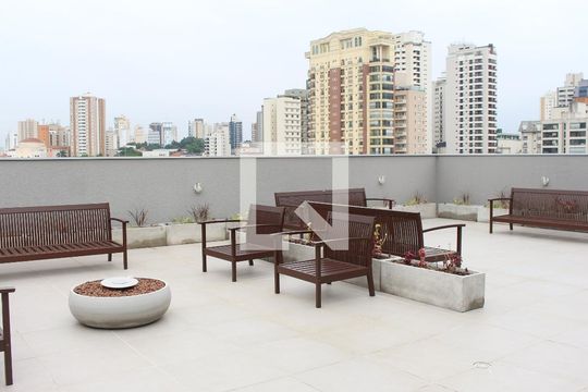 Área comum de kitnet/studio para alugar com 1 quarto, 28m² em Jardim São Paulo, São Paulo