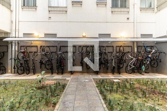 Bicicletário de apartamento para alugar com 2 quartos, 50m² em Campos Elíseos, São Paulo