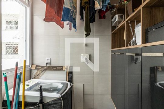 Área de Serviço de apartamento para alugar com 2 quartos, 50m² em Campos Elíseos, São Paulo
