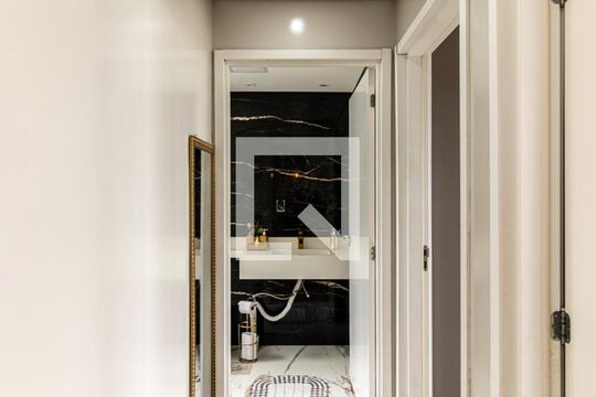 Corredor de apartamento para alugar com 2 quartos, 50m² em Campos Elíseos, São Paulo