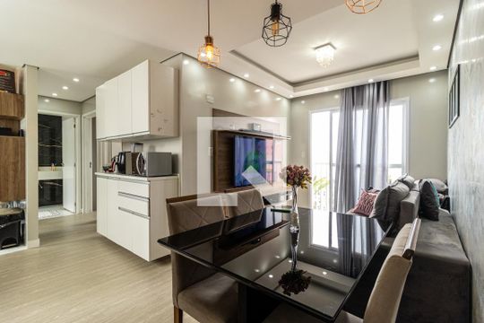 Sala de apartamento para alugar com 2 quartos, 50m² em Campos Elíseos, São Paulo