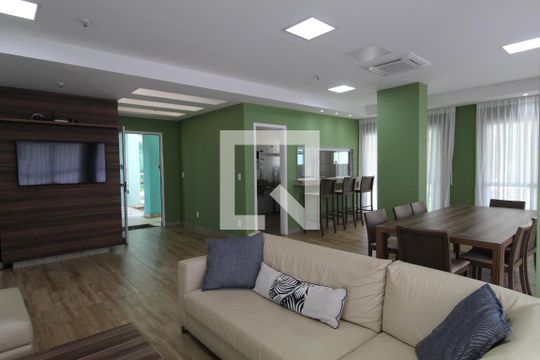 Área comum - Salão de festas de apartamento à venda com 2 quartos, 77m² em Barra da Tijuca, Rio de Janeiro