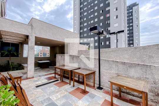 Área comum de apartamento à venda com 1 quarto, 34m² em Mooca, São Paulo