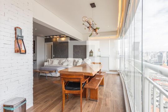 Varanda de apartamento para alugar com 2 quartos, 87m² em Pinheiros, São Paulo