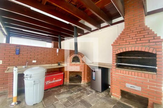 Área comum - Churrasqueira de apartamento à venda com 2 quartos, 56m² em Vila Bertioga, São Paulo