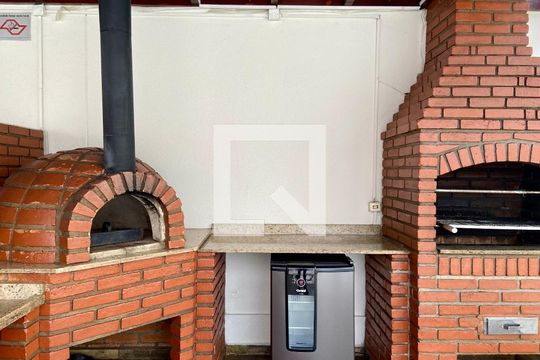 Área comum - Churrasqueira de apartamento à venda com 2 quartos, 56m² em Vila Bertioga, São Paulo