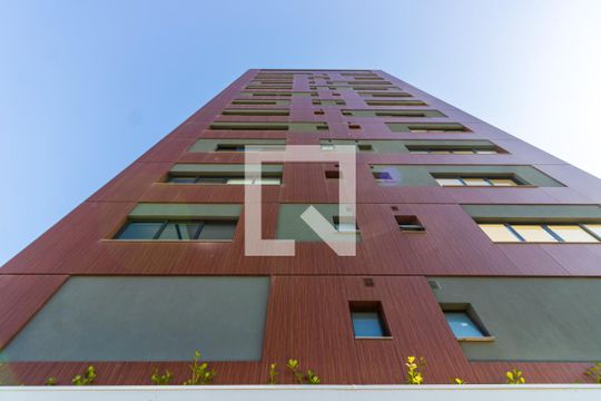 Fachada de casa de condomínio à venda com 1 quarto, 29m² em Petrópolis, Porto Alegre