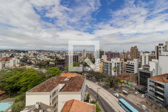 Vista de casa de condomínio à venda com 1 quarto, 29m² em Petrópolis, Porto Alegre