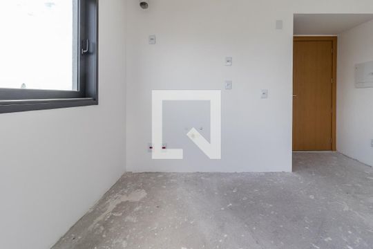 Cozinha de casa de condomínio à venda com 1 quarto, 29m² em Petrópolis, Porto Alegre