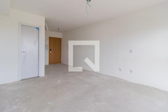 Sala/Quarto de casa de condomínio à venda com 1 quarto, 29m² em Petrópolis, Porto Alegre
