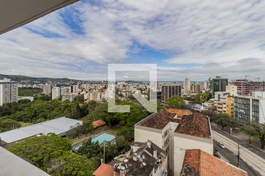 Vista de casa de condomínio à venda com 1 quarto, 29m² em Petrópolis, Porto Alegre