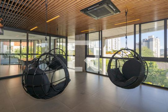 Área comum de kitnet/studio à venda com 1 quarto, 30m² em Petrópolis, Porto Alegre