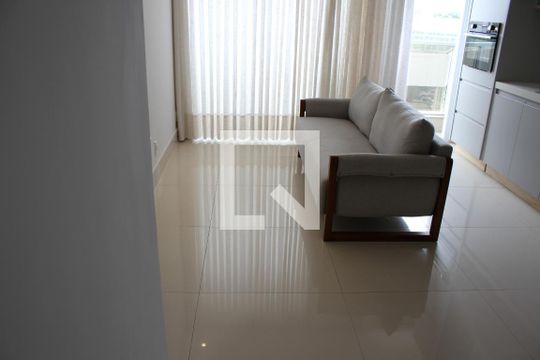 Sala de apartamento para alugar com 3 quartos, 77m² em Jardim das Esmeraldas, Goiânia