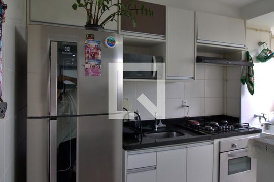 Cozinha de apartamento à venda com 2 quartos, 40m² em Jardim Parque Morumbi, São Paulo