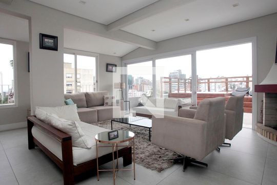 Sala de Estar 2 de apartamento para alugar com 3 quartos, 235m² em Auxiliadora, Porto Alegre
