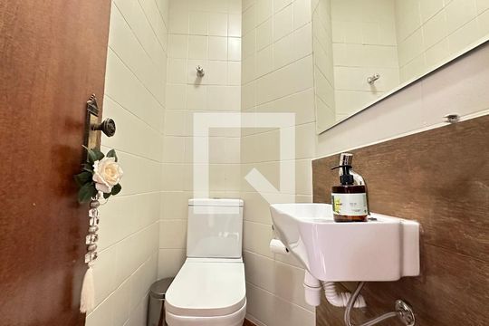 Lavabo de apartamento à venda com 4 quartos, 360m² em Santo Antônio, Belo Horizonte