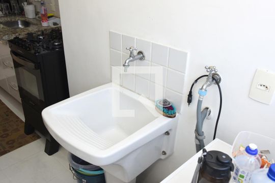 Área de Serviço de apartamento à venda com 2 quartos, 47m² em Jardim Ubirajara (Zona Sul), São Paulo
