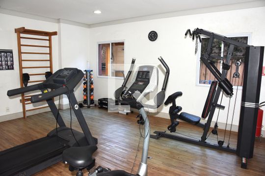 Área comum - Academia de apartamento à venda com 2 quartos, 47m² em Jardim Ubirajara (Zona Sul), São Paulo