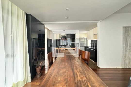Sala de Jantar de apartamento à venda com 4 quartos, 350m² em Lourdes, Belo Horizonte