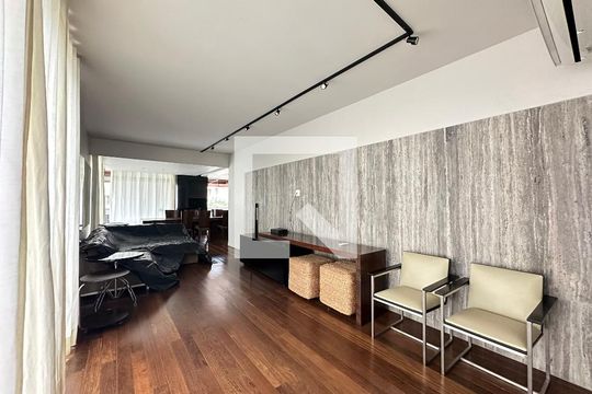 Sala de apartamento à venda com 4 quartos, 350m² em Lourdes, Belo Horizonte
