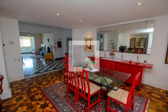 Sala de Jantar de apartamento à venda com 4 quartos, 290m² em Flamengo, Rio de Janeiro
