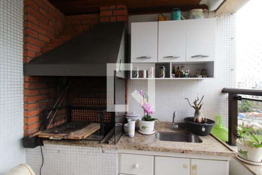 Varanda de apartamento à venda com 4 quartos, 228m² em Moema, São Paulo