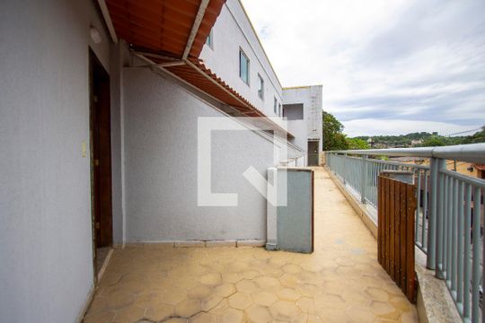 Varanda de apartamento para alugar com 2 quartos, 59m² em Galo Branco, São Gonçalo