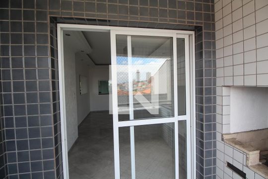 Varanda gourmet de apartamento à venda com 3 quartos, 83m² em Vila Isolina Mazzei, São Paulo