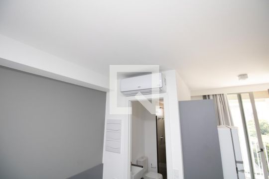 Quarto; ar  condicionado  de kitnet/studio à venda com 1 quarto, 21m² em Indianópolis, São Paulo