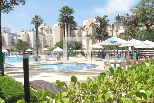 Área comum - Piscina de apartamento à venda com 3 quartos, 144m² em Paraíso do Morumbi, São Paulo