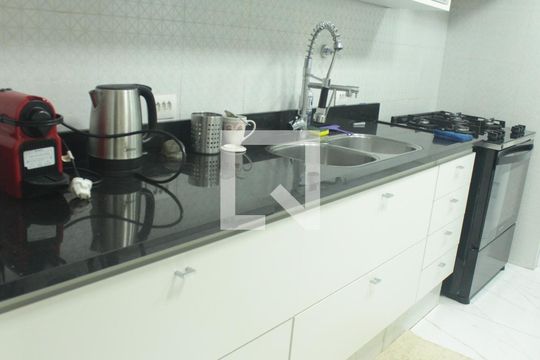 Cozinha de apartamento à venda com 3 quartos, 144m² em Paraíso do Morumbi, São Paulo