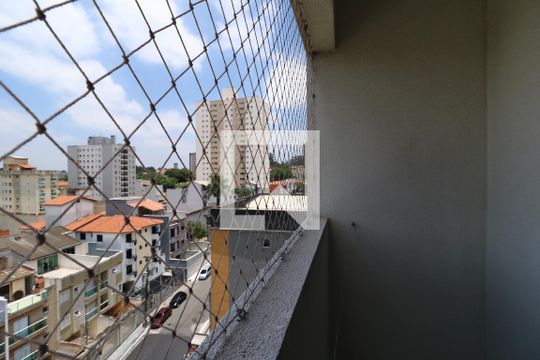 Sacada da Sala de apartamento para alugar com 2 quartos, 53m² em Vila Alpina, Santo André