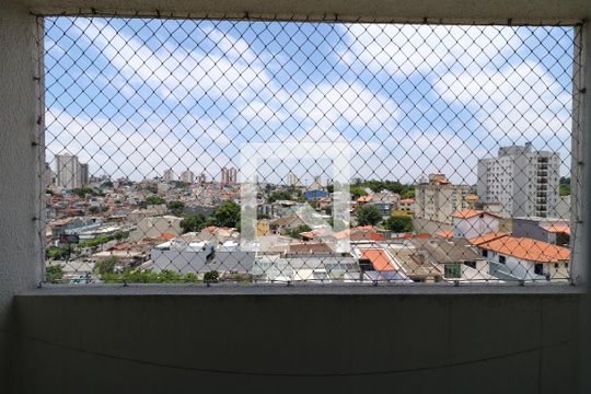 Sacada da Sala de apartamento para alugar com 2 quartos, 53m² em Vila Alpina, Santo André